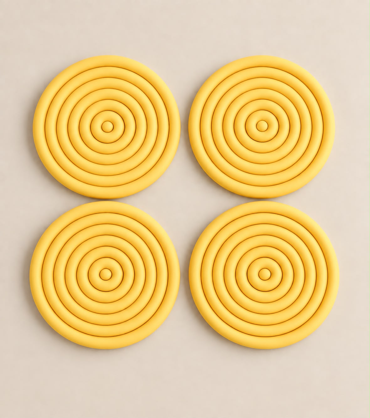 Twister Coaster Yellow