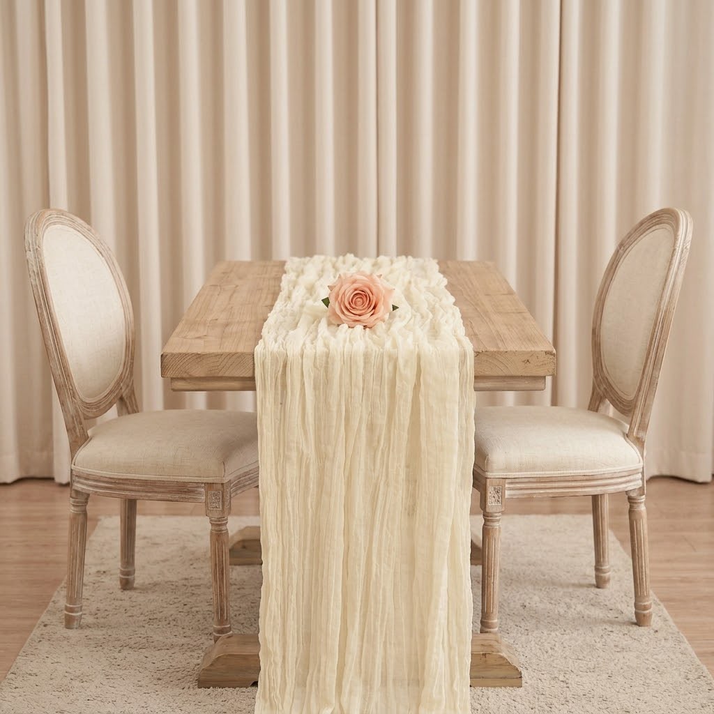 Table Runner Bege 120in