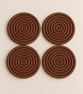 Twister Coaster Brown
