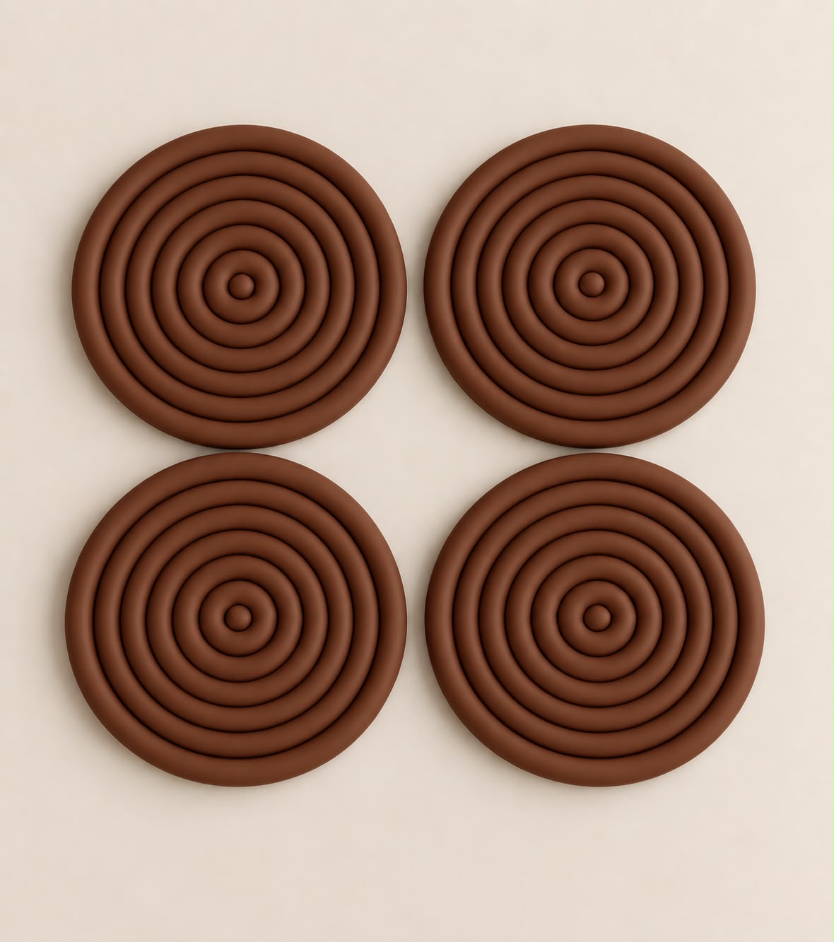 Twister Coaster Brown