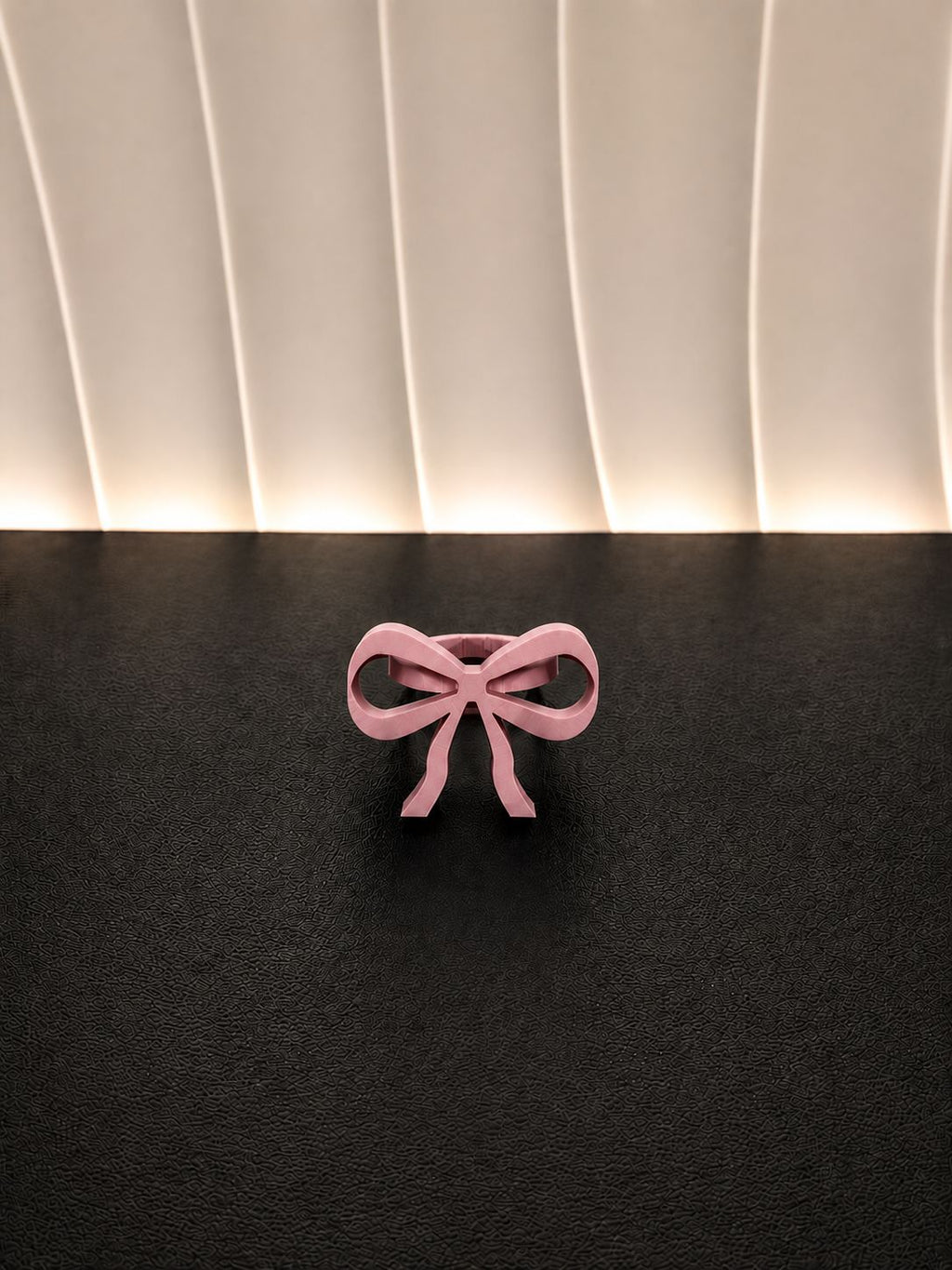 Coquette Bow Napkin Ring - Vintage Pink