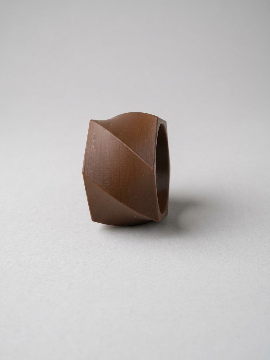 Loop Napkin Ring - Brown