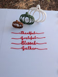 Kit Thanksgiving - Vermelho