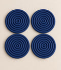 Porta Copo Bolacha Azul Marinho