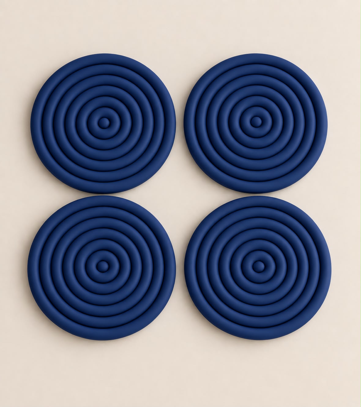 Porta Copo Bolacha Azul Marinho