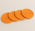 Porta Copo Bolacha Laranja